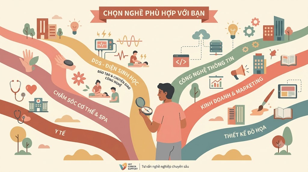 ĐỪNG VỘI HỎI NGHỀ NÀO ĐANG “HOT” – HÃY HỎI NGHỀ NÀO PHÙ HỢP VỚI MÌNH