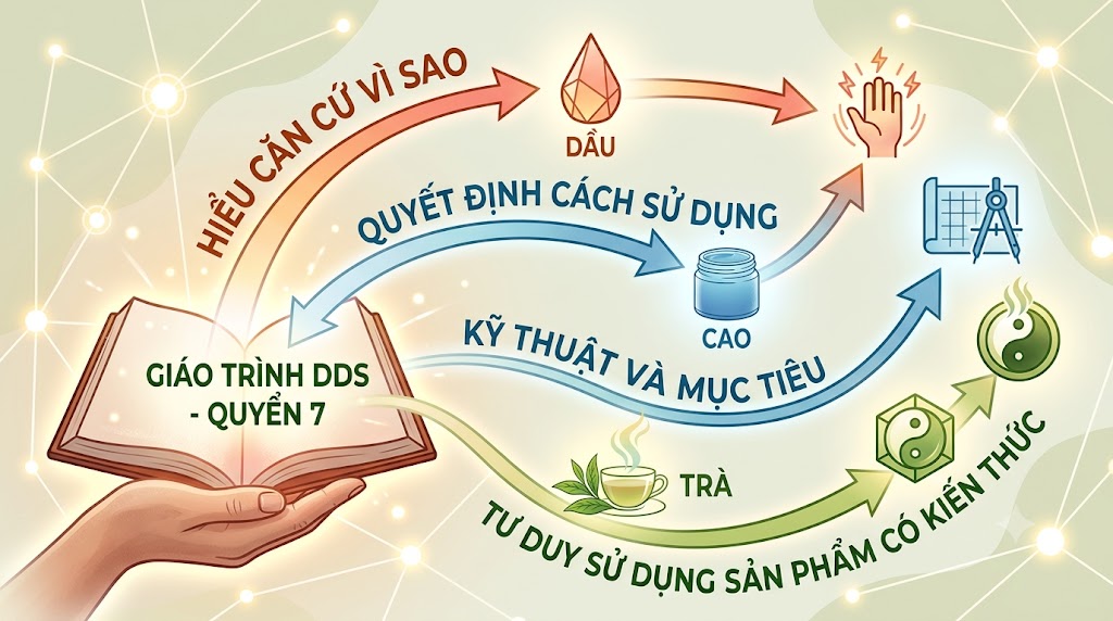 DẦU – CAO – TRÀ DDS: VÌ SAO NÓI ĐÂY KHÔNG CHỈ LÀ NHỮNG SẢN PHẨM?