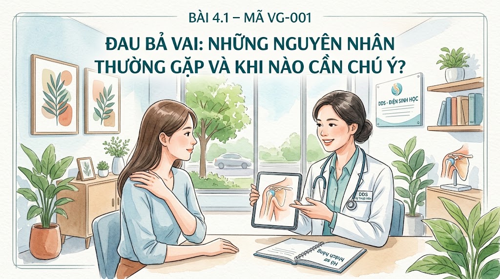 ĐAU BẢ VAI: NHỮNG NGUYÊN NHÂN THƯỜNG GẶP VÀ KHI NÀO CẦN CHÚ Ý?