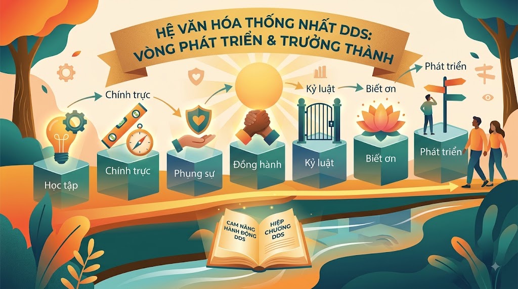 BẢY NHÓM VĂN HÓA DDS – BẢY GIÁ TRỊ, MỘT HỆ VĂN HÓA THỐNG NHẤT