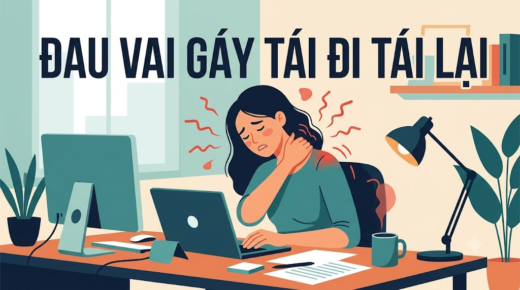 ĐAU VAI GÁY TÁI ĐI TÁI LẠI: TẠI SAO CHỈ XỬ LÝ LÚC ĐAU CÓ THỂ CHƯA ĐỦ?