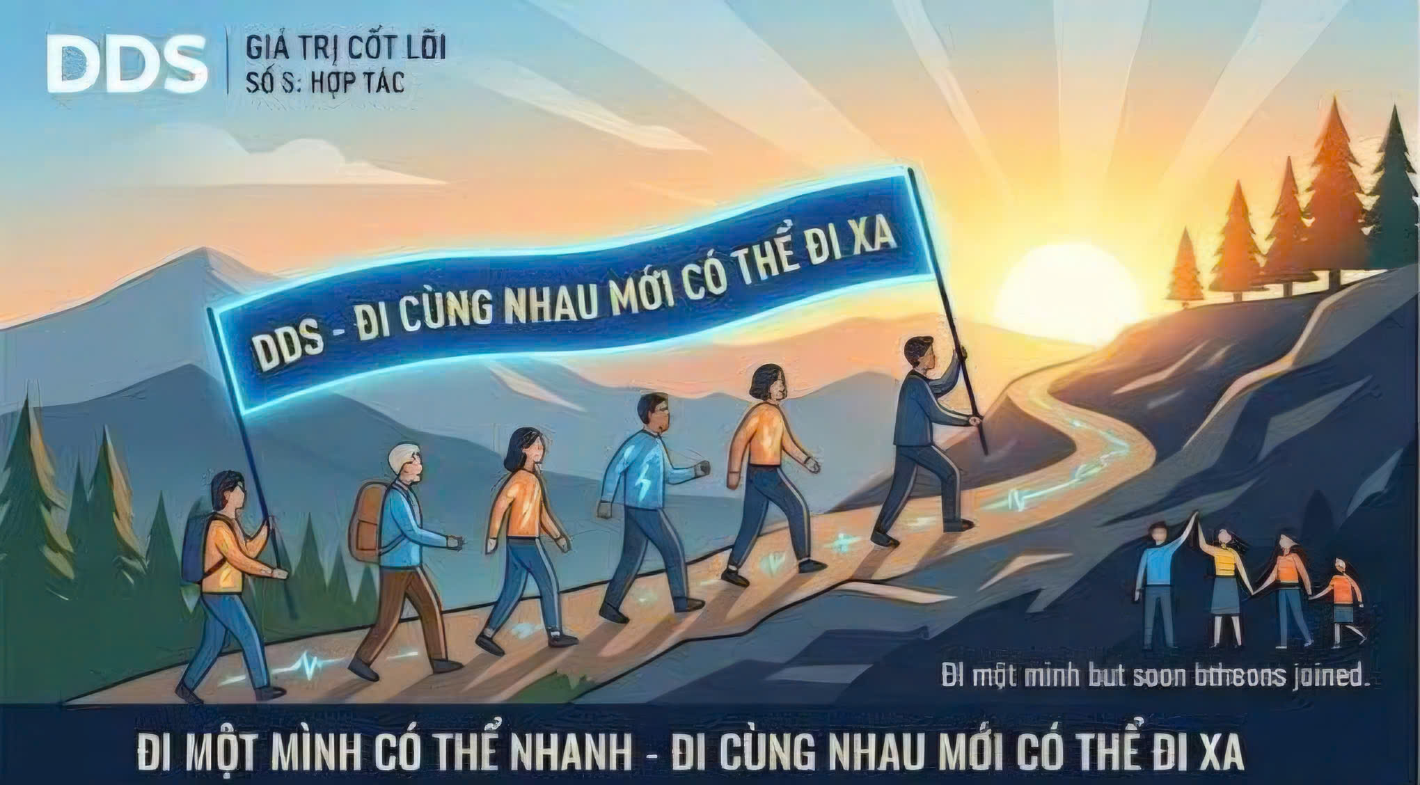 GIÁ TRỊ CỐT LÕI DDS SỐ 5: HỢP TÁC