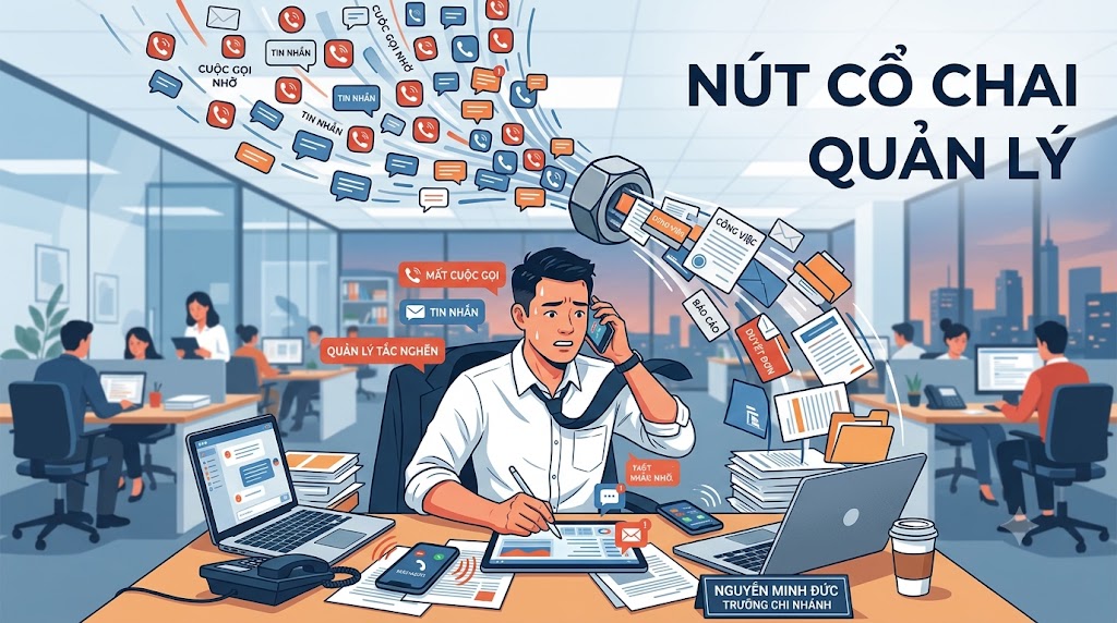 KHI TRƯỞNG CHI NHÁNH TRỞ THÀNH NGƯỜI GIẢI QUYẾT MỌI VIỆC – ĐÓ LÀ DẤU HIỆU CỦA TẬN TÂM HAY DẤU HIỆU CỦA MỘT HỆ THỐNG ĐANG PHỤ THUỘC?