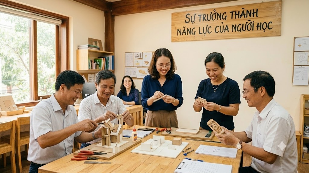 MỘT GIỜ DẠY TỐT ĐƯỢC ĐO BẰNG GIÁO VIÊN NÓI GÌ HAY HỌC VIÊN LÀM ĐƯỢC GÌ?