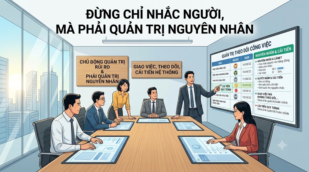 MỘT VIỆC TRỄ BA LẦN – CÒN LÀ SỰ CỐ HAY ĐÃ TRỞ THÀNH VẤN ĐỀ QUẢN TRỊ?
