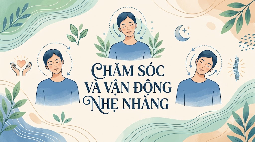 NGỦ DẬY BỊ ĐAU CỔ VAI GÁY: CÓ PHẢI CHỈ DO GỐI NẰM?
