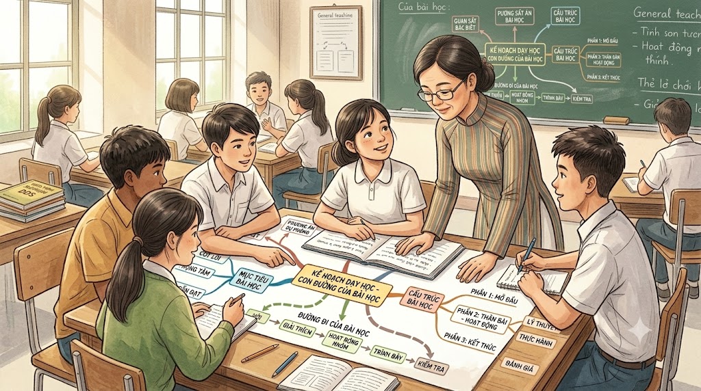 GIỜ DẠY BẮT ĐẦU TRƯỚC KHI GIÁO VIÊN BƯỚC VÀO LỚP