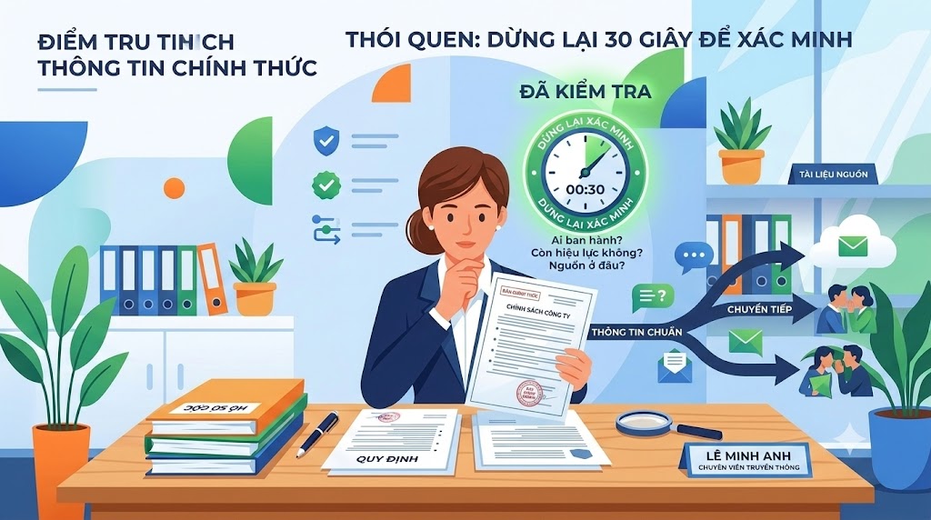 MỘT THÔNG TIN ĐI QUA 10 NGƯỜI – CÒN GIỐNG THÔNG TIN BAN ĐẦU KHÔNG?