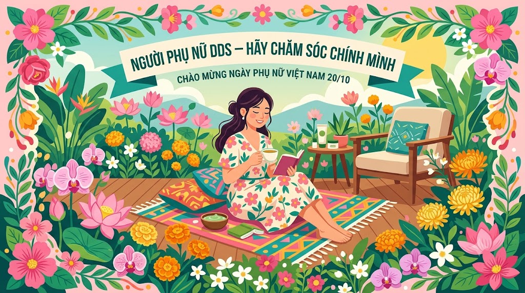 NGƯỜI PHỤ NỮ CHĂM SÓC MỌI NGƯỜI – NHƯNG ĐỪNG QUÊN CHĂM SÓC CHÍNH MÌNH