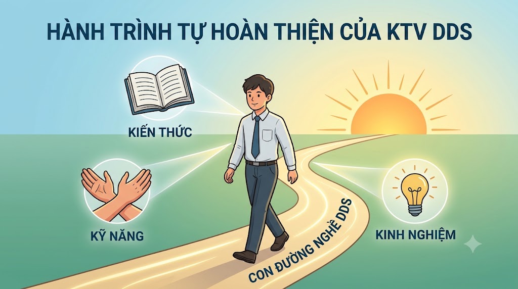 NẾU VÀI VIDEO TRÊN MẠNG ĐÃ ĐỦ ĐỂ HỌC DDS, CHÚNG TA CÒN CẦN CẢ MỘT GIÁO TRÌNH ĐỂ LÀM GÌ?