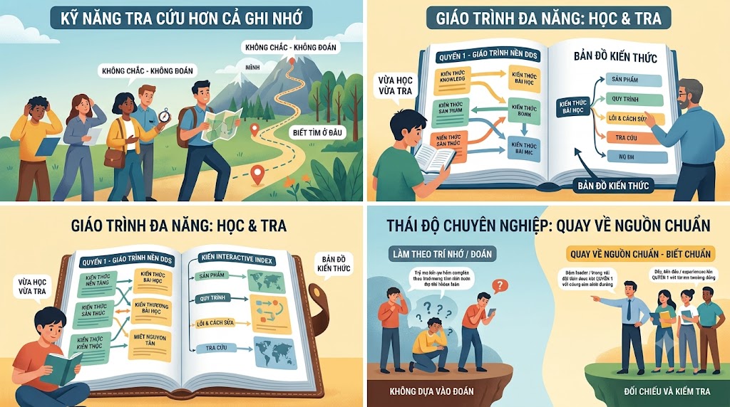 MỘT CUỐN GIÁO TRÌNH KHÔNG NHẤT THIẾT PHẢI NHỚ HẾT