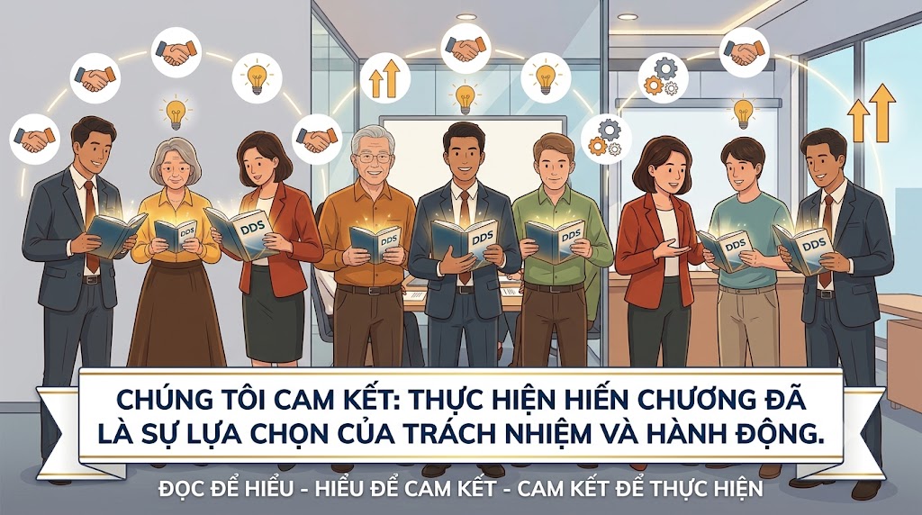 CAM KẾT THỰC HIỆN HIẾN CHƯƠNG DDS 