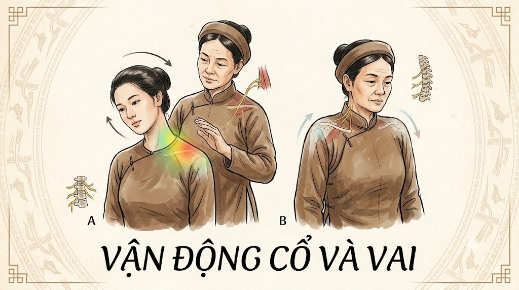 ĐAU TỪ CỔ LAN XUỐNG VAI: VÌ SAO CẦN XÁC ĐỊNH ĐÚNG NGUYÊN NHÂN?