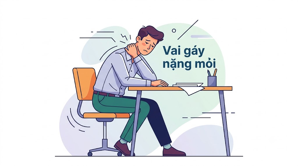 VAI GÁY THƯỜNG XUYÊN NẶNG VÀ MỎI: CÓ NÊN CHỦ QUAN?