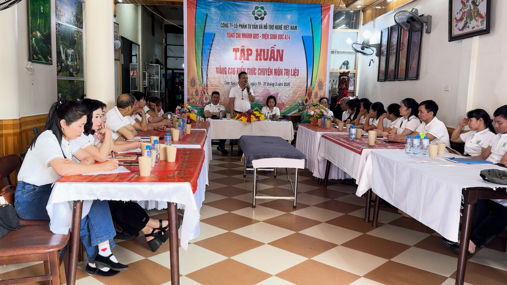 Tập huấn nâng cao nâng tầm kiến thức cho thành viên DDS tổng chi nhánh A14 tại Tam Đảo, Phú Thọ