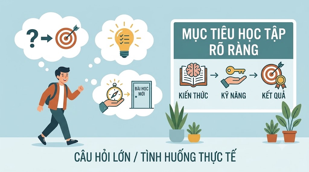 60 GIÂY ĐẦU CỦA MỘT BÀI HỌC: LÀM SAO ĐỂ HỌC VIÊN THẤY MÌNH CẦN HỌC?