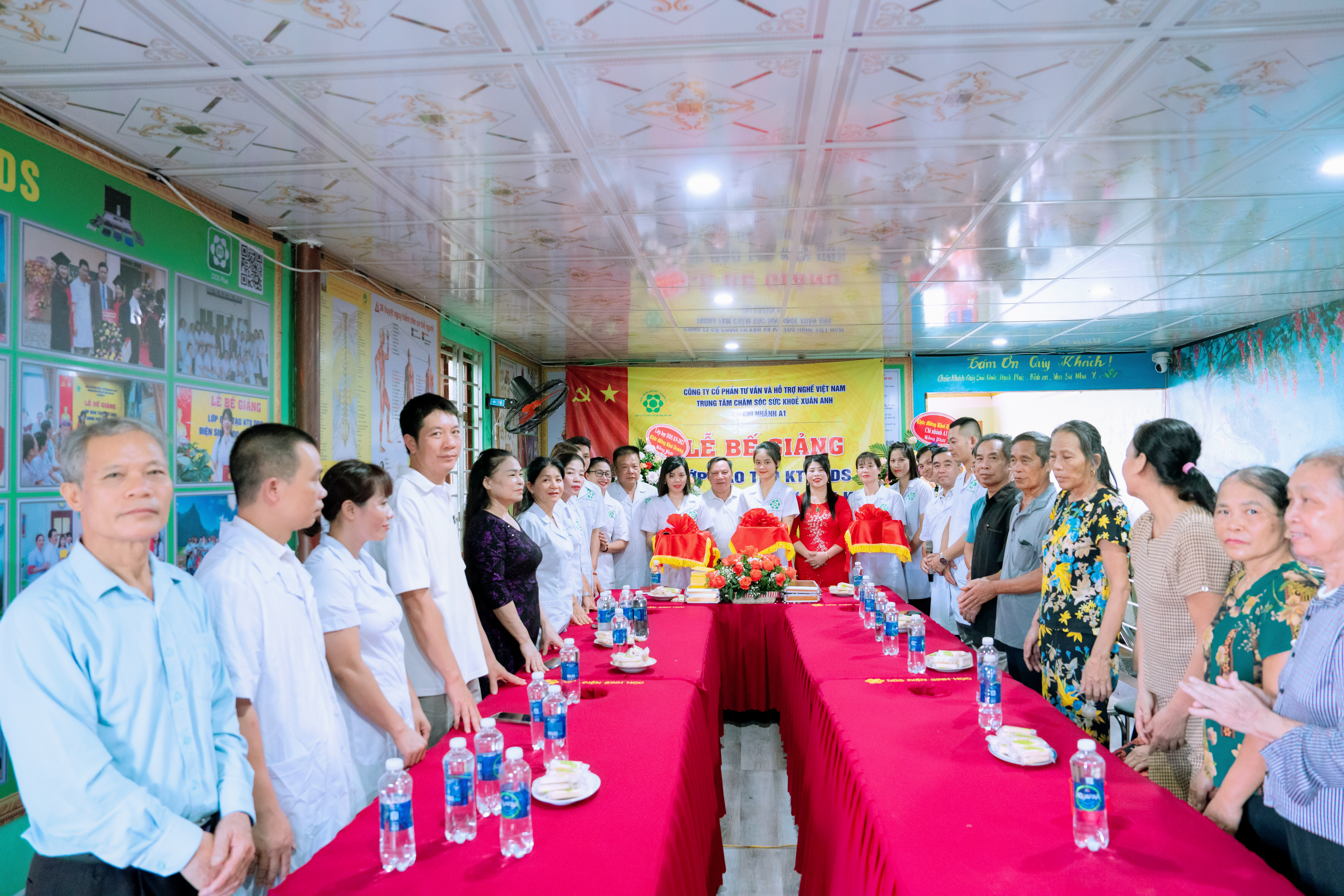 Chi nhánh A1 khai trương cơ sở 2 và bế giảng lớp đào tạo KTV DDS khóa 9 năm 2023 tại Thanh Sơn, Phú Thọ 