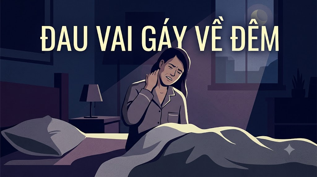 ĐAU VAI GÁY VỀ ĐÊM: KHI NÀO CẦN CHÚ Ý?