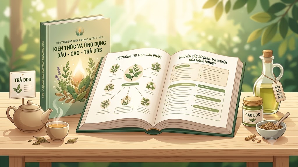VÌ SAO DDS CẦN MỘT GIÁO TRÌNH RIÊNG VỀ DẦU – CAO – TRÀ?