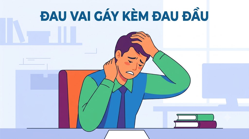 ĐAU VAI GÁY KÈM ĐAU ĐẦU: NHỮNG NGUYÊN NHÂN NÀO CẦN ĐƯỢC XEM XÉT?