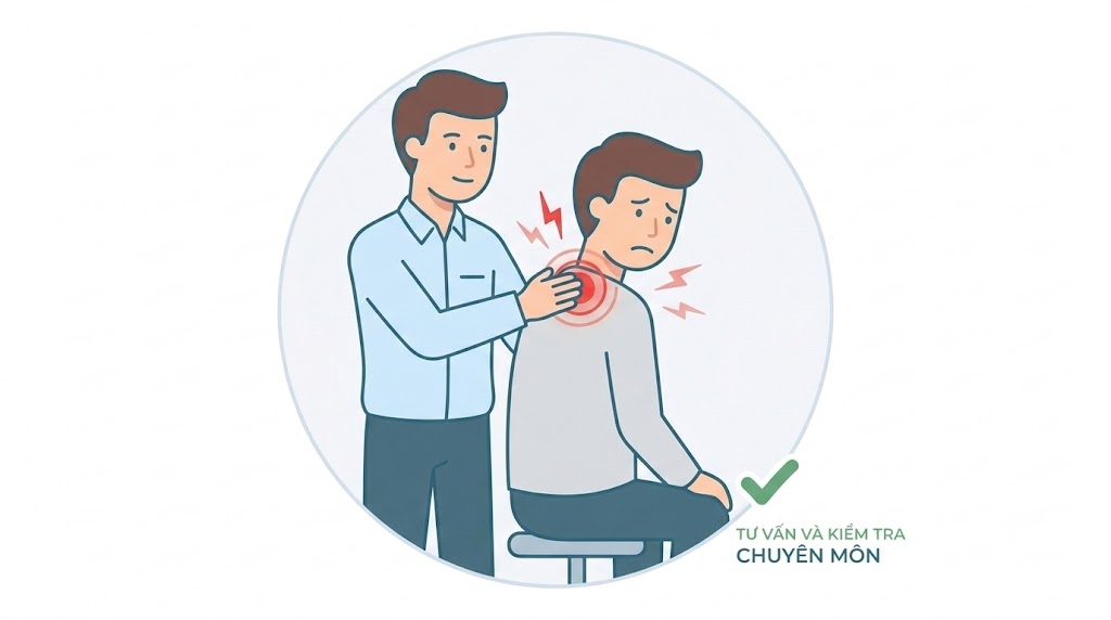 ĐAU VAI KÈM KHÓ VẬN ĐỘNG CÁNH TAY: KHI NÀO NÊN ĐI KHÁM?