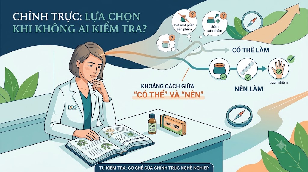CHÍNH TRỰC TRONG SỬ DỤNG SẢN PHẨM: KHI KHÔNG AI KIỂM TRA, BẠN SẼ LỰA CHỌN THẾ NÀO?