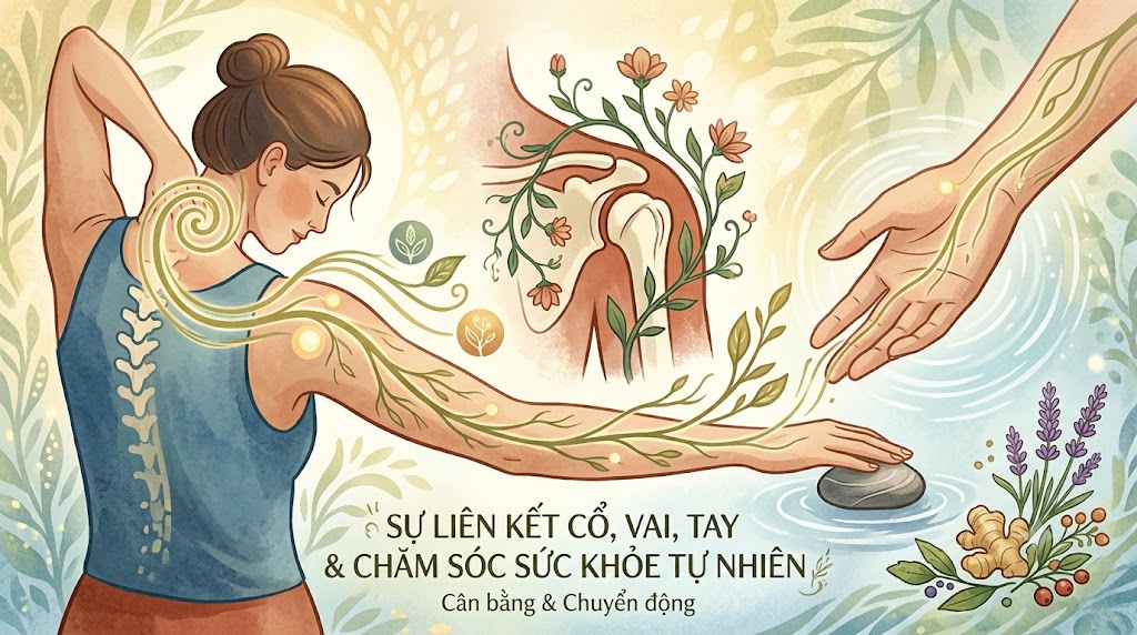 CỔ CỨNG, VAI MỎI VÀ TAY KHÓ CHỊU CÙNG LÚC: NÊN BẮT ĐẦU KIỂM TRA TỪ ĐÂU?