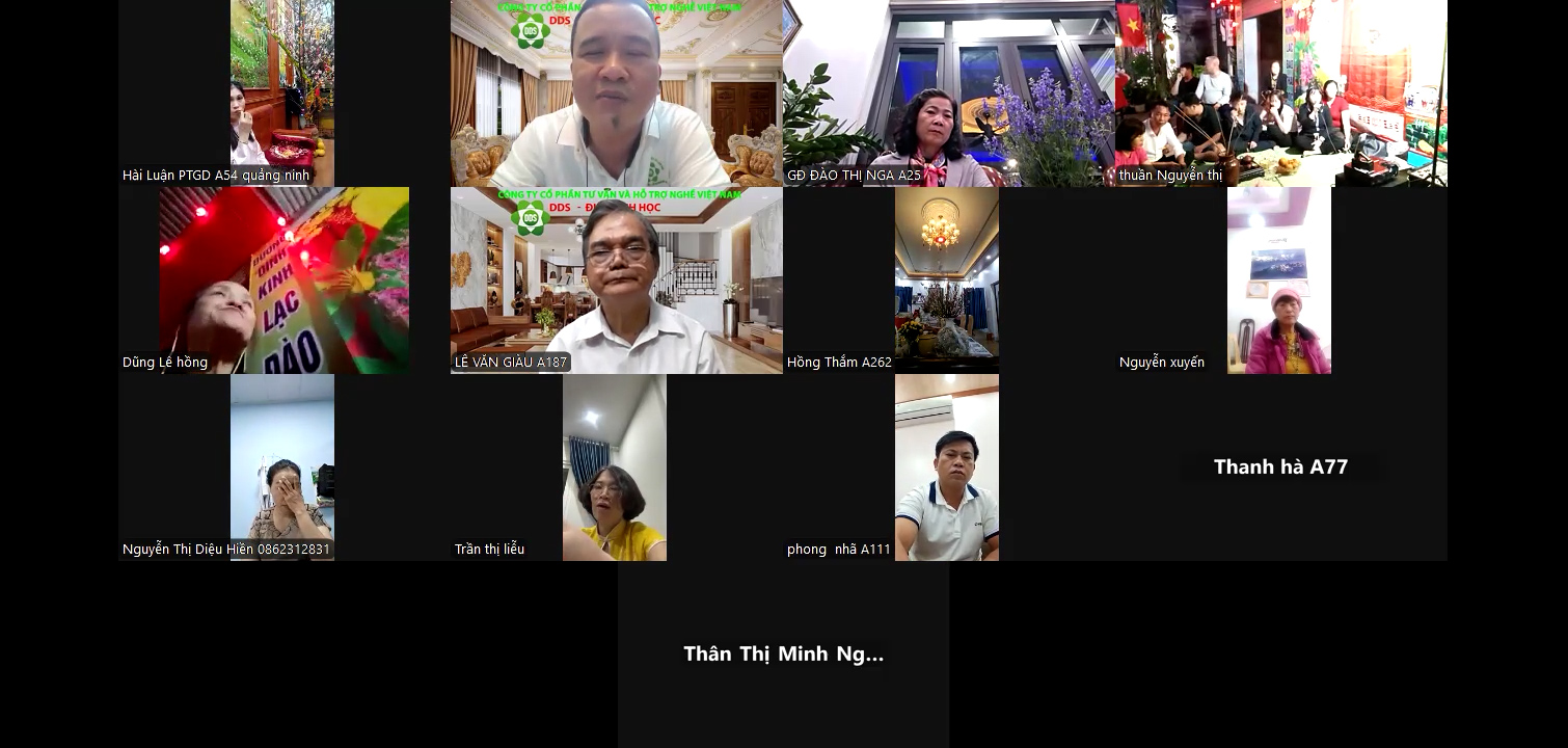 Ban lãnh đạo  Công ty điện sinh học gặp gỡ, chúc mừng năm mới thành viên DDS trong ngày đầu tiên năm mới  Bính Ngọ