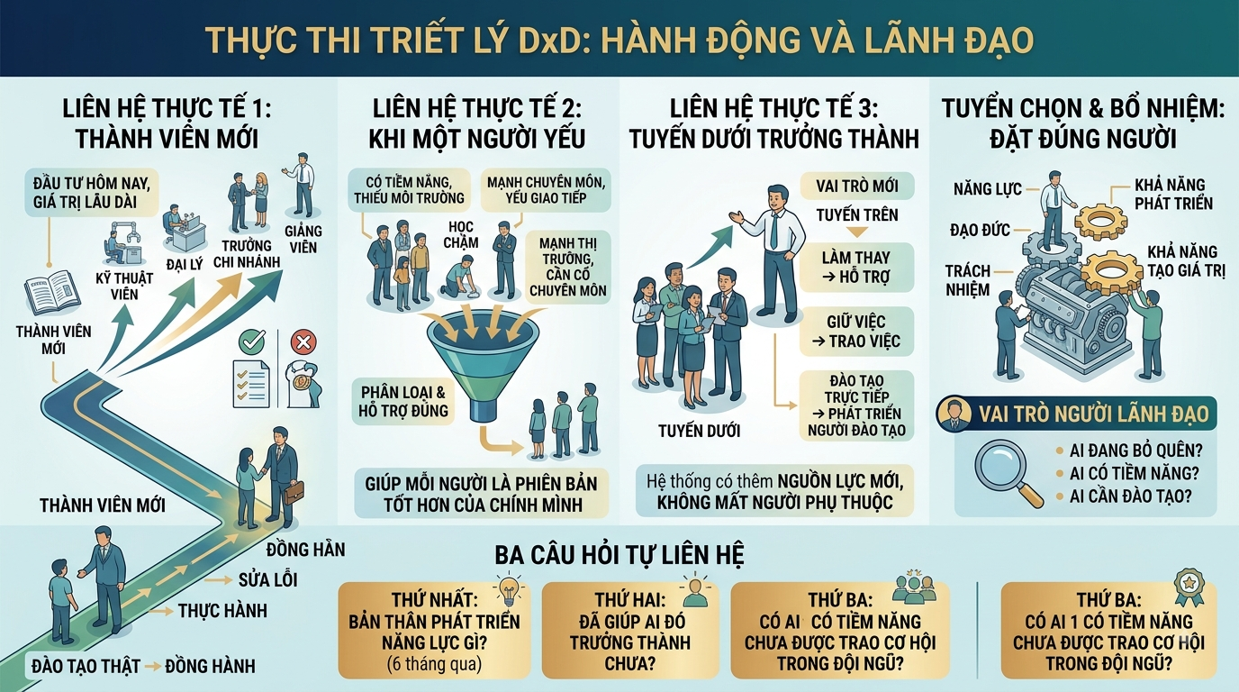 TRIẾT LÝ DDS SỐ 1 – CON NGƯỜI LÀ TÀI SẢN QUÝ GIÁ NHẤT CỦA DDS