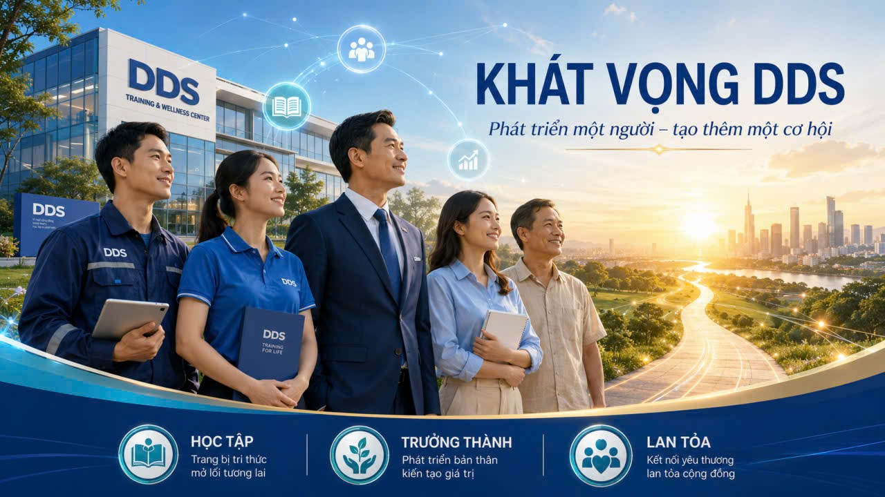 TẦM NHÌN DDS – KHÔNG CHỈ ĐI XA, MÀ PHẢI ĐI ĐÚNG VÀ ĐI CÙNG NHAU