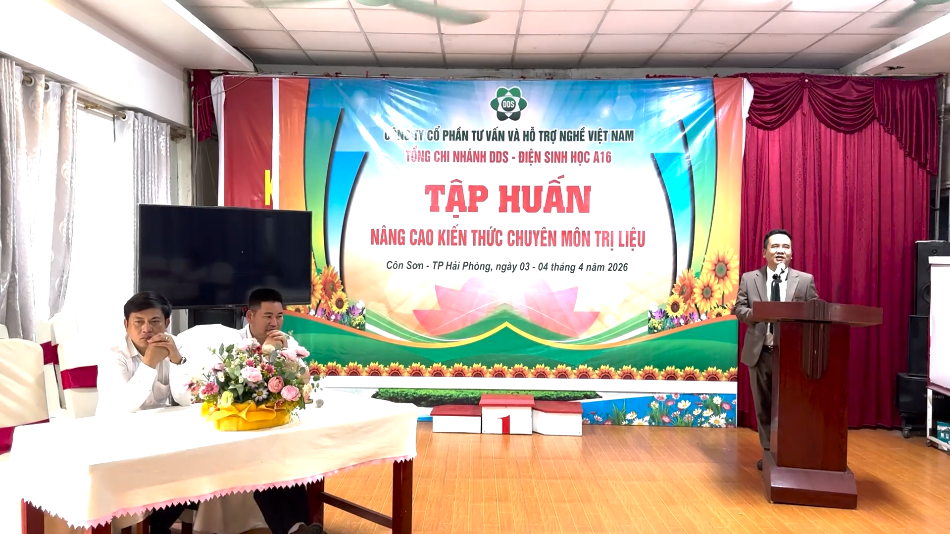 Tập huấn nâng cao cho thành viên DDS tổng chi nhánh A16 tại Côn Sơn, Chí Linh, Hải phòng