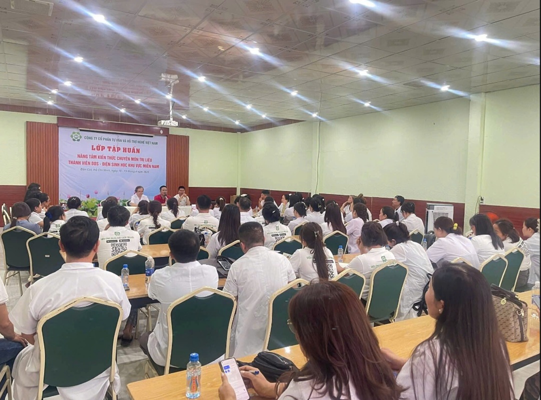 Thông báo tuyển sinh Khóa tập huấn Chuẩn hóa kiến thức chuyên môn DDS - Điện sinh học cấp bậc Trưởng Chi Nhánh khóa 8 (Khu vực Miền Nam)