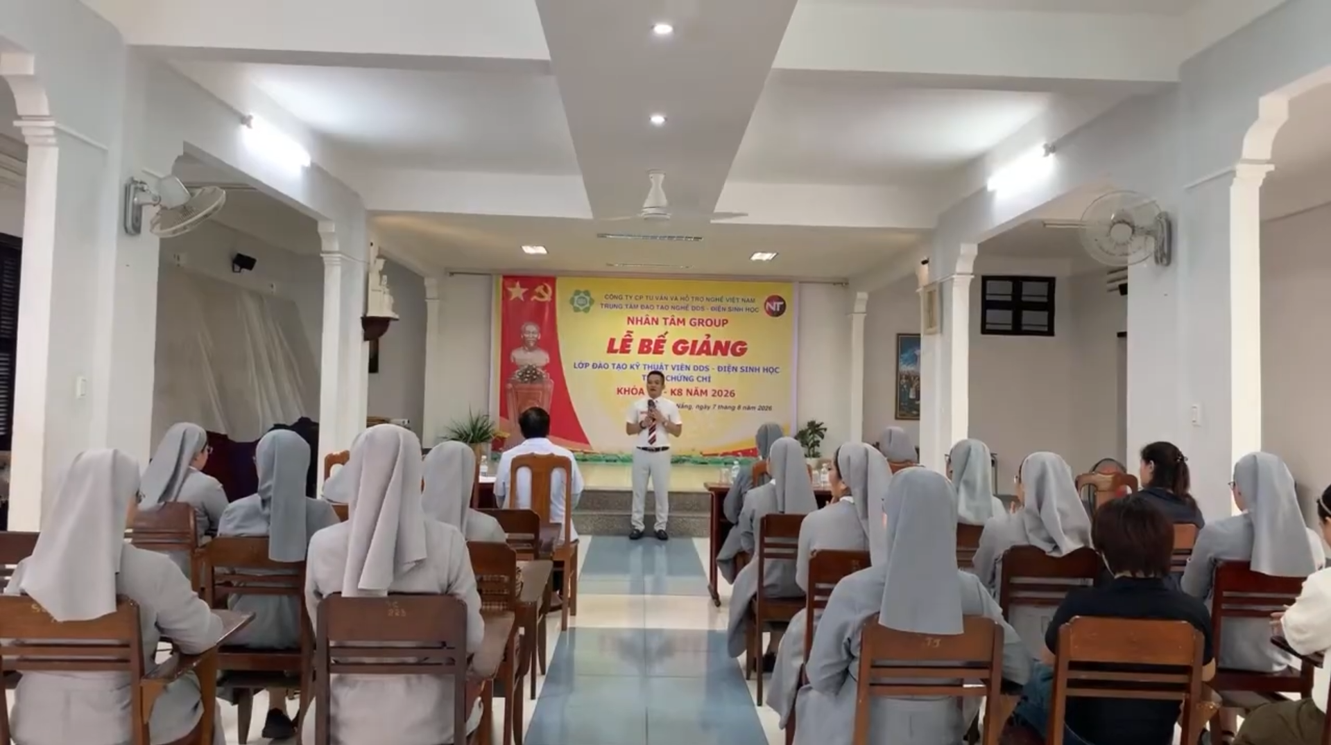 Tổng chi nhánh A139 bế giảng lớp đào tạo điện sinh học DDS cho 15 Soeurs Cộng đoàn và Giáo điểm trong Tỉnh Dòng Đà Nẵng