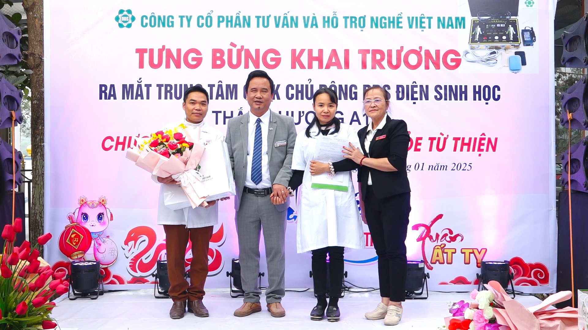 Đài truyền hình Tuyên Quang đưa tin lễ ra mắt chi nhánh DDS A171&chương trình từ thiện ở Sơn Dương