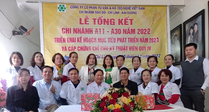 Hội nghị tổng kết hoạt động DDS năm 2022 của chi nhánh A11 và A30 (Chí Linh,Hải Dương) 