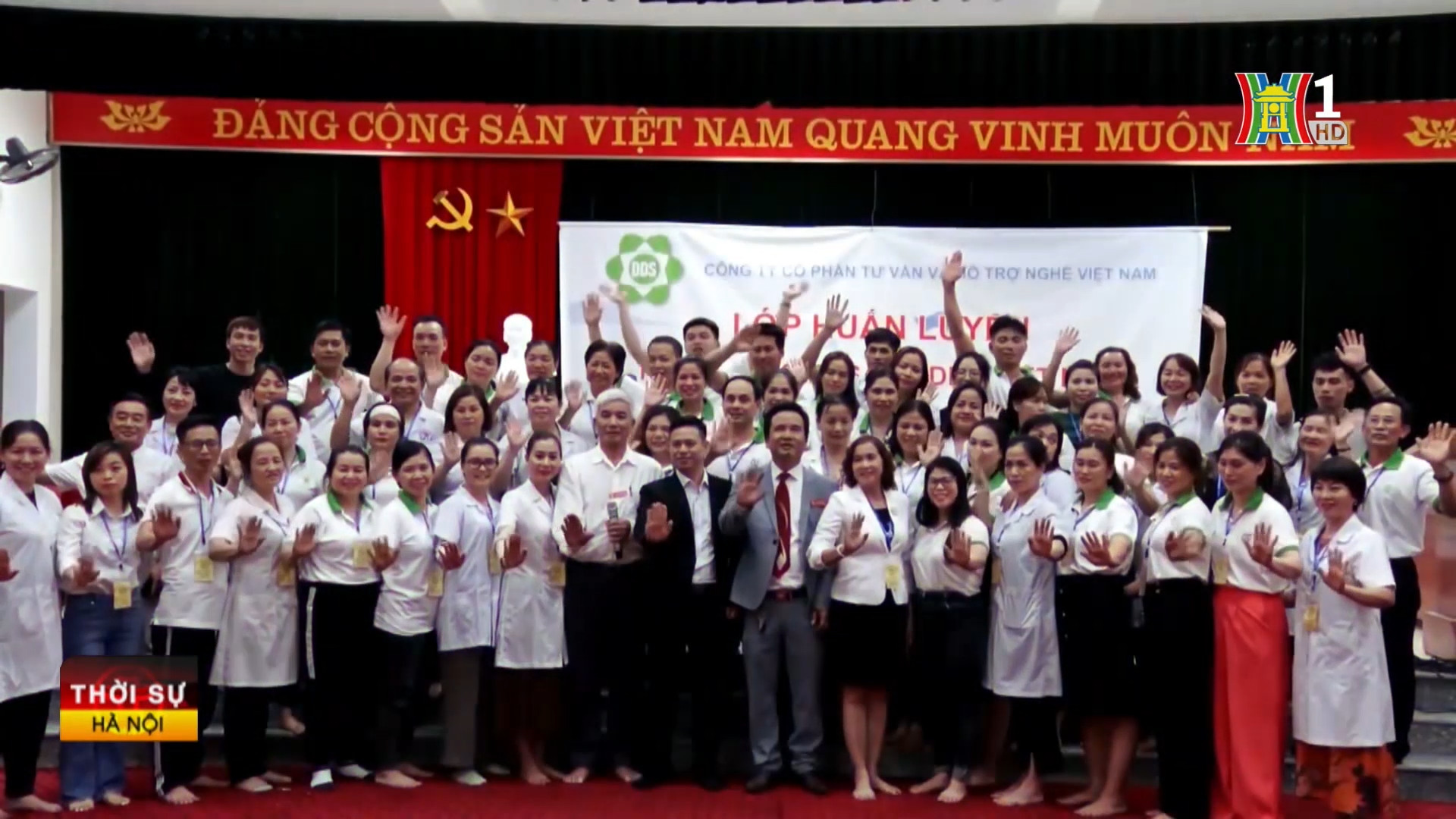 Đài truyền hình Hà Nội ghi nhận DDS - Điện sinh học Hỗ trợ việc làm cho hàng nghìn lao động yếu thế 