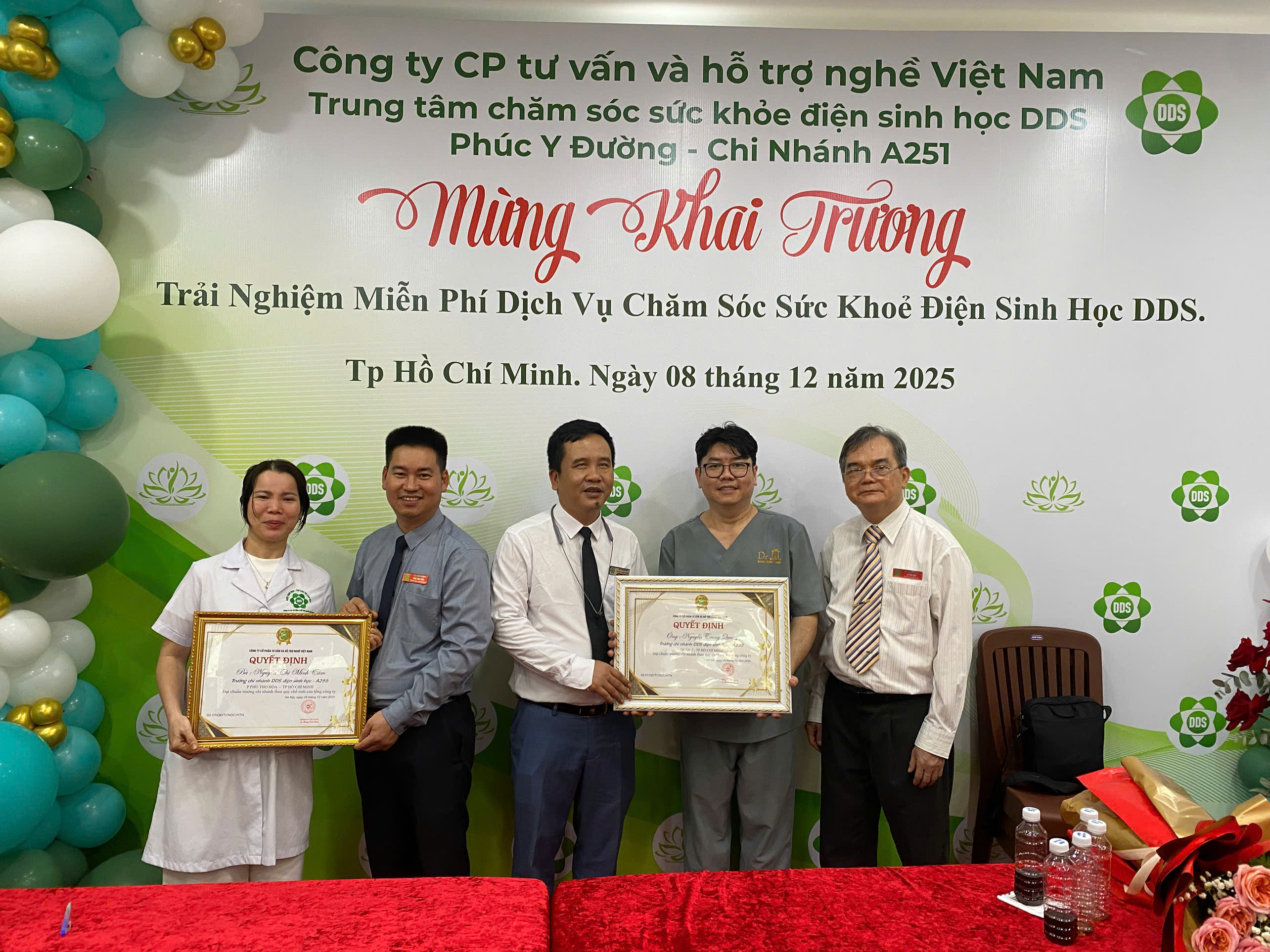 Đài truyền hình Hồ Chí Minh đưa tin lễ khai trương trung tâm DDS Phúc Y Đường-Chi nhánh A251 ở Q6 HCM