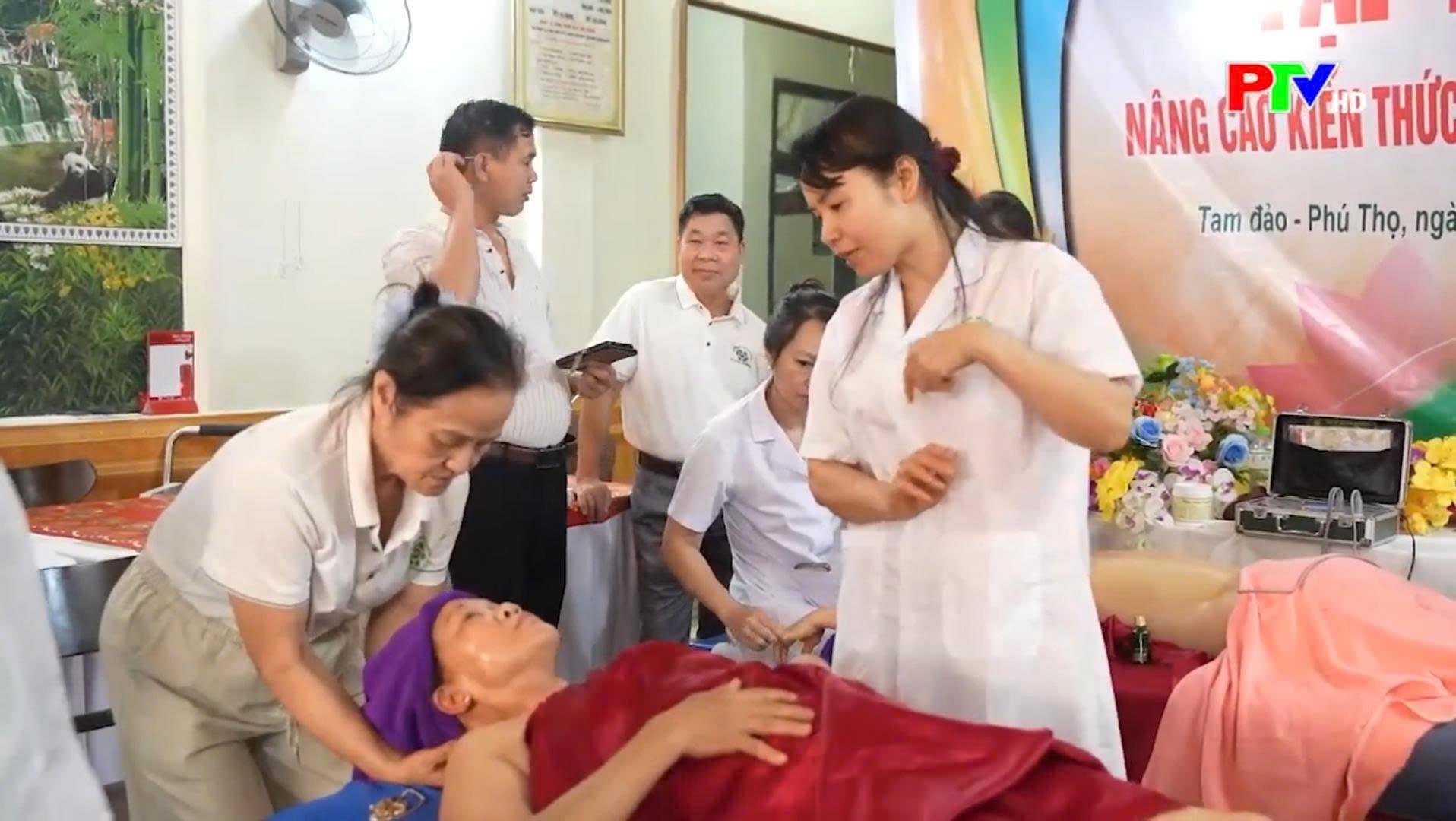 Đài truyền hình tỉnh Phú Thọ đưa tin về lớp tập huấn của thành viên DDS chi nhánh A14 ở Tam Đảo