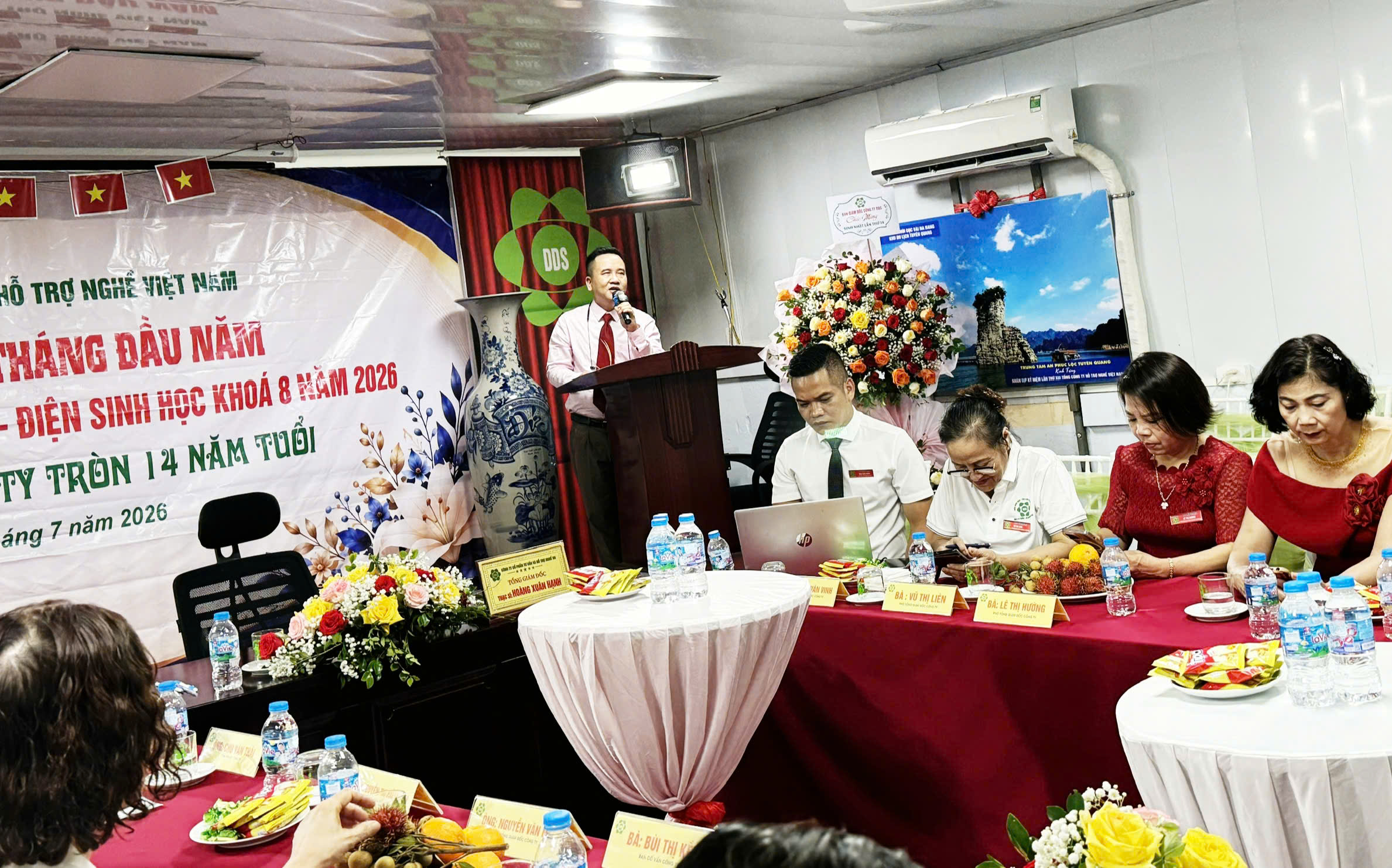 Tổng công ty DDS - Điện sinh học Việt Nam tổ chức Lễ Sơ kết 6 tháng đầu năm 2026 và Kỷ niệm 14 năm thành lập