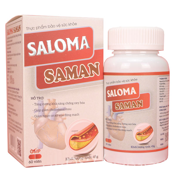 SALOMA SAMAN - Tăng Cường Khả Năng Chống Oxy Hóa
