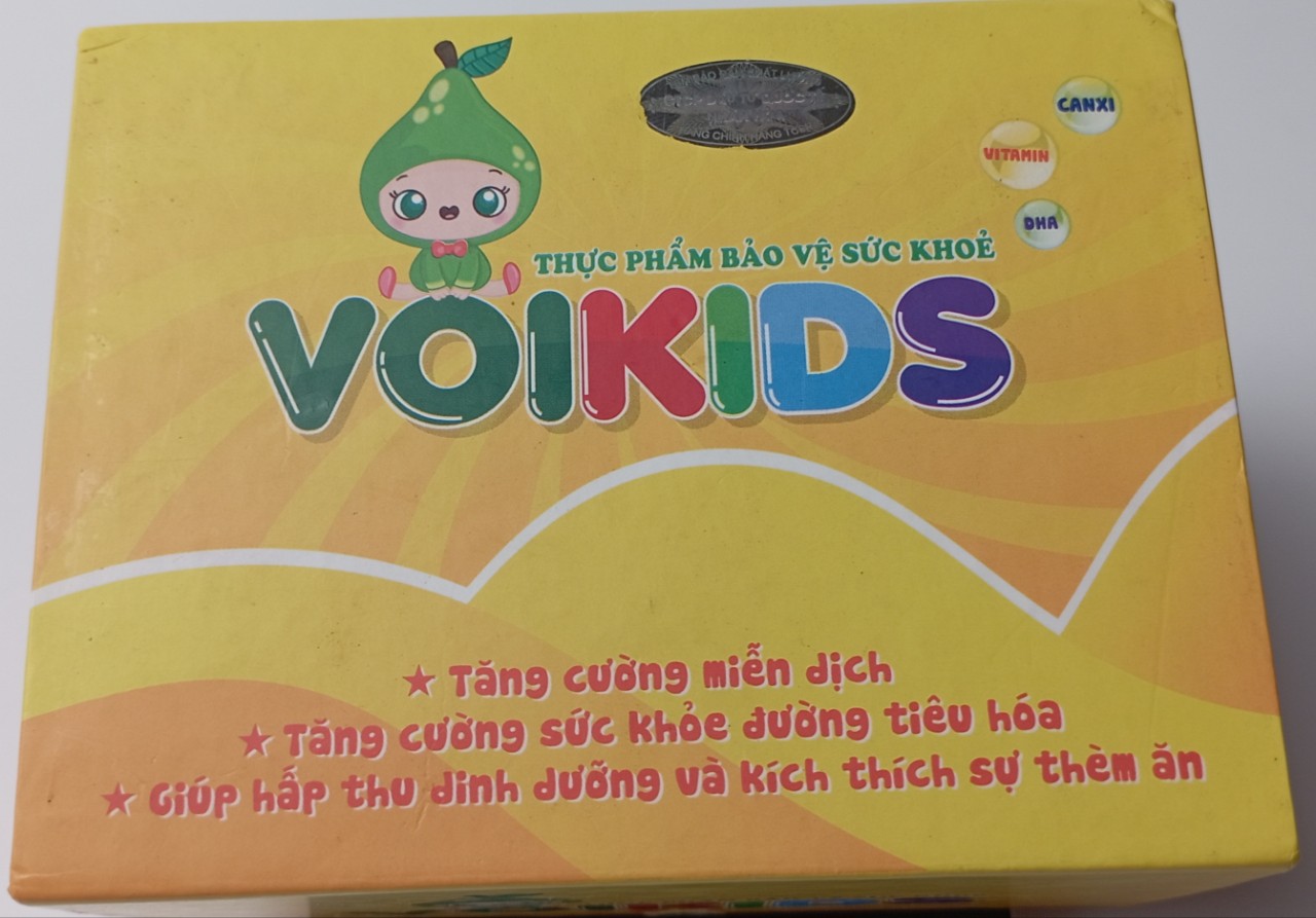 Cốm ăn ngon Voikids Dành cho trẻ biếng ăn Hộp 20 gói