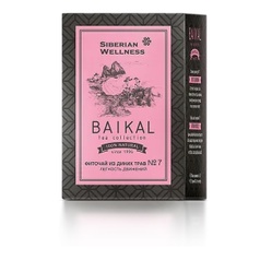 Trà thảo mộc Baikal tea collection. Herbal tea №7 - SIBERIAN WELLNESS CHÍNH HÃNG - thanh nhiệt và giúp giảm đau mỏi xương khớp - 30 túi/hộp